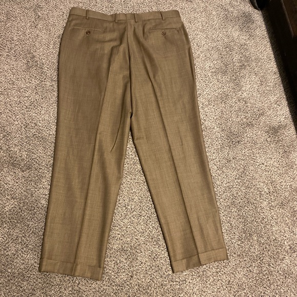 Ralph Lauren Men's 40Wx31L Brown Dress Trousers - Picture 3 of 5